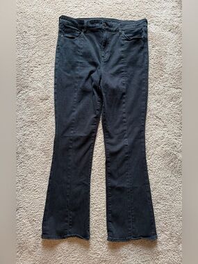 American Eagle Black Flare Jeans 16 Regular
